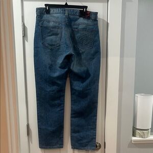 Ecko Unltd. Athletic Distressed splattered Jeans Size 32 Men's